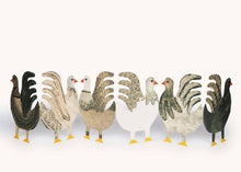 Load image into Gallery viewer, Chickens Concertina Card