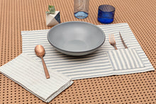 Load image into Gallery viewer, Striped Placemats with Pocket Set
