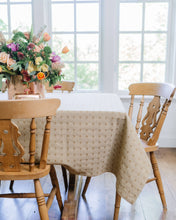 Load image into Gallery viewer, Umber Dobby Tablecloth