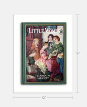 Load image into Gallery viewer, Little Women by Louisa M. Alcott Book Cover Print