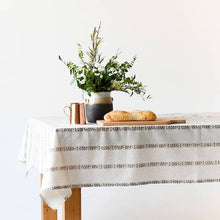 Load image into Gallery viewer, Walnut Leaf Tablecloth