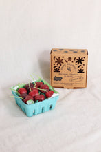 Load image into Gallery viewer, Dark Red Cherry Beeswax Birthday Candles
