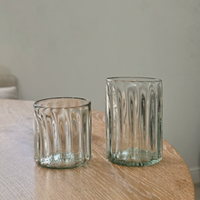 Load image into Gallery viewer, Handblown Fluted Tumbler