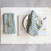 Load image into Gallery viewer, Striped Cotton Napkin Set
