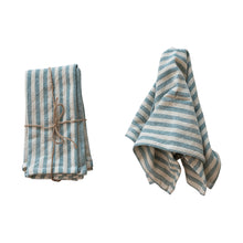 Load image into Gallery viewer, Striped Cotton Napkin Set
