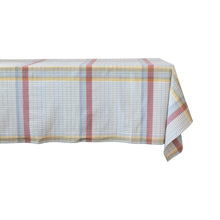 Load image into Gallery viewer, Cotton Plaid Tablecloth
