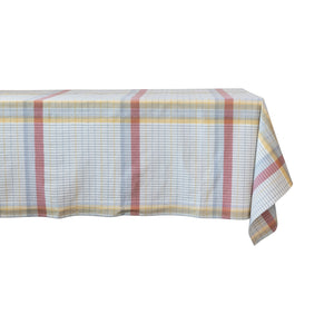 Cotton Plaid Tablecloth