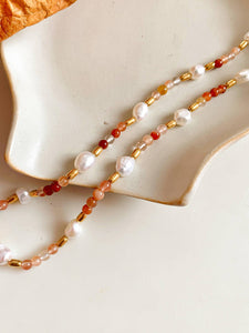 Josie Rose Pearl and Bead Necklace