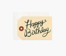Load image into Gallery viewer, Birthday Tag Greeting Card
