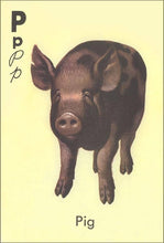 Load image into Gallery viewer, P is for Pig Print
