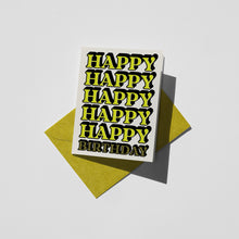 Load image into Gallery viewer, Happy Happy Birthday! Card
