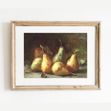 Load image into Gallery viewer, Still Life with Golden Pears Antique Art Print
