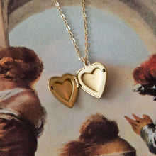 Load image into Gallery viewer, Vintage Mini Heart Locket Necklace
