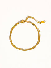 Load image into Gallery viewer, Gemma Layered Thin Strand Bracelet
