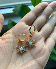 Load image into Gallery viewer, Star Huggie Hoop Earrings
