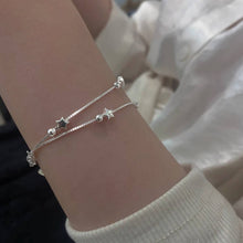 Load image into Gallery viewer, Silver Stars Bracelet
