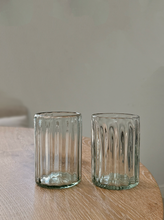 Load image into Gallery viewer, Handblown Fluted Tumbler
