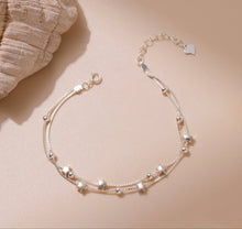 Load image into Gallery viewer, Silver Stars Bracelet
