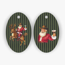 Load image into Gallery viewer, Santa Martini Gift Tags
