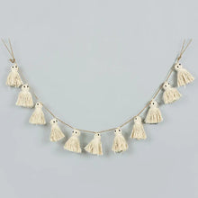 Load image into Gallery viewer, Tassel Ghost Garland
