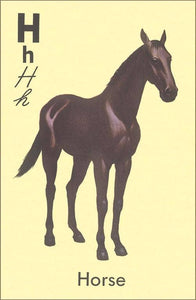 H is for Horse Print