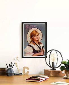 France Vintage Travel Poster Print