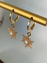 Load image into Gallery viewer, Star Huggie Hoop Earrings
