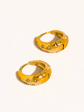 Load image into Gallery viewer, Sol Star Hoop Earring
