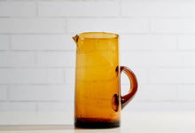 Load image into Gallery viewer, Amber Moroccan Cone Jug
