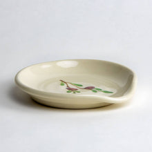 Load image into Gallery viewer, Fruit + Floral Handcrafted Stoneware Spoon Rest
