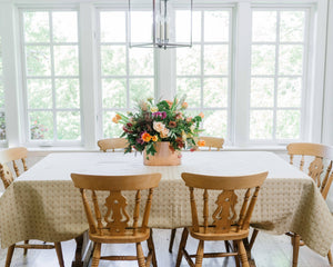 Umber Dobby Tablecloth