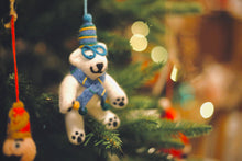 Load image into Gallery viewer, Cosmo the Bear Ornament
