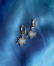 Load image into Gallery viewer, Star Huggie Hoop Earrings
