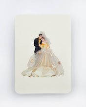 Load image into Gallery viewer, Wedding Cake Topper No.1 Greeting Card: Individual
