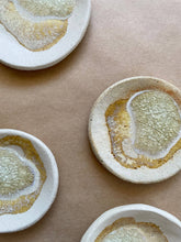 Load image into Gallery viewer, Handmade Ceramic Sea Glass Dish
