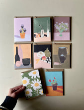 Load image into Gallery viewer, Pansies Greeting Card
