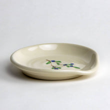 Load image into Gallery viewer, Fruit + Floral Handcrafted Stoneware Spoon Rest
