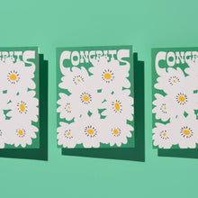 Load image into Gallery viewer, Congrats Poppies Card
