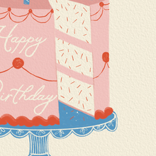 Load image into Gallery viewer, Birthday Cake Card
