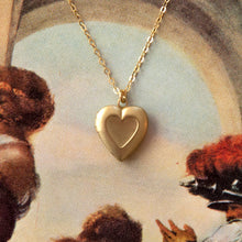 Load image into Gallery viewer, Vintage Mini Heart Locket Necklace
