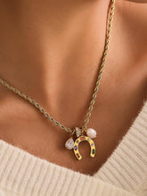 Load image into Gallery viewer, Horseshoe Charm Necklace
