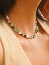 Load image into Gallery viewer, Josie Rose Pearl and Bead Necklace
