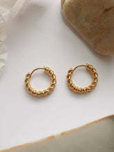 Load image into Gallery viewer, Ceres Twisted Hoop Earrings
