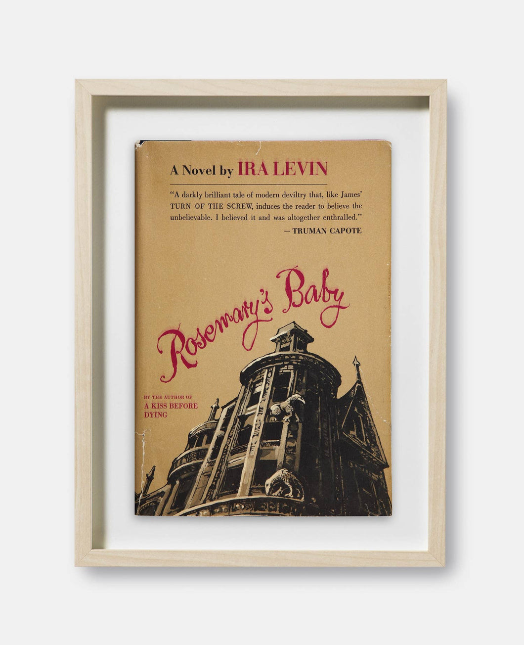 Rosemary's Baby Book Cover Print