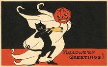 Load image into Gallery viewer, Halloween Greetings Postcard
