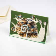 Load image into Gallery viewer, Snail Family Card

