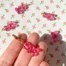 Load image into Gallery viewer, Raspberry Gummy Bear Bag Charm
