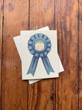 Load image into Gallery viewer, Blue Ribbon Birthday Card
