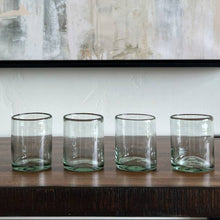 Load image into Gallery viewer, Handblown Mexican Double Old Fashion Glasses
