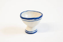 Load image into Gallery viewer, Blue Striped Egg Cup

